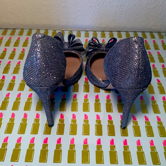 Betsey Johnson D’Orsay Evening Pumps Size 8 - Picture 3 of 4
